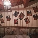 Camera da letto Vintage con motivo uccellini Camera finita