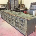Workshop wood counter 40s