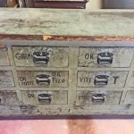 Workshop wood counter 40s