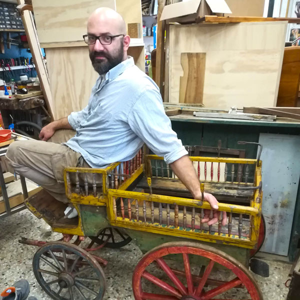 Giacomo Capperi artista restauratore Firenze
