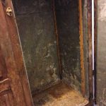 ghiacciaia primi '900 in fase di restauro