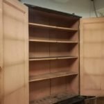 Credenza doppio corpo fine '800 finto legno
