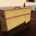 Valigia vintage per auto anni '50