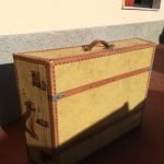 Valigia vintage per auto anni '50