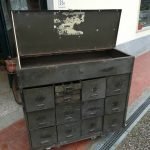 Cassettiera militare seconda guerra mondiale