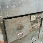 Cassettiera militare seconda guerra mondiale