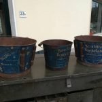 Secchio metallo francese primi 900