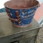 Secchio metallo francese primi 900
