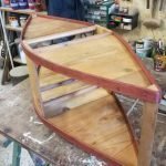 Trabiccolo/scaldino in legno modificato