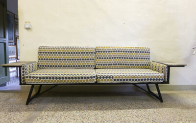 Industrial Sofa: Handcrafted Italian Elegance for Your Spaces