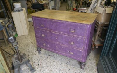 Restyling di un cassettone fine ’800