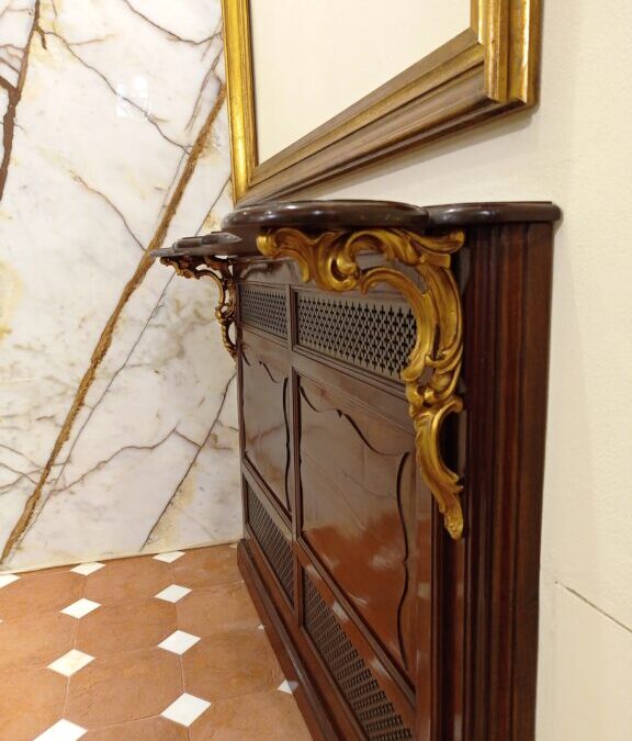 Il fancoil c’è. Ma diventa parte dell’arredo.