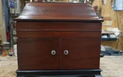 Restauro di una Victrola VV-IX del 1915: il Risveglio della Voce del Padrone